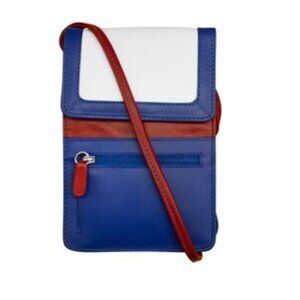 ILI RFID Leather Crossbody/Organizer